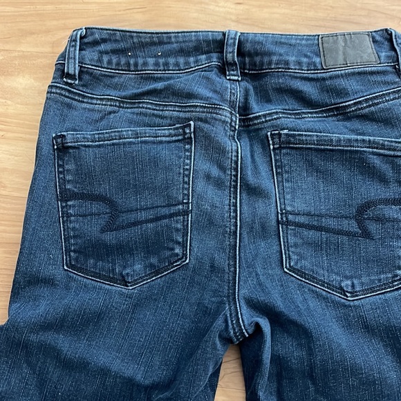 American eagle super stretch high rise jeggings 4- fits like 2 - Picture 5 of 5